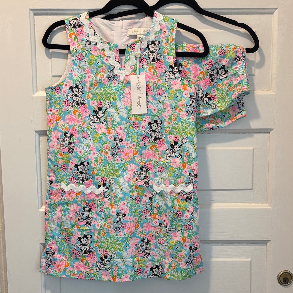Lilly Hearts Disney Girls Mini Romey Shift Set 14